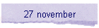 27 november