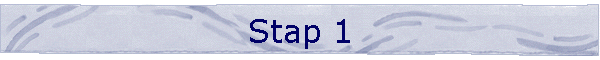 Stap 1