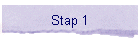 Stap 1